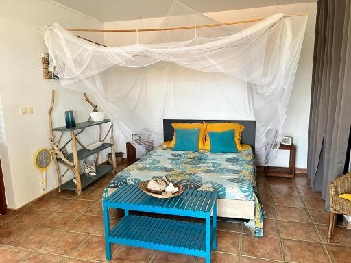 Bungalow Vue Mer Avec Jardin Сент-Люс Экстерьер фото