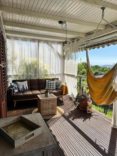 Bungalow Vue Mer Avec Jardin Сент-Люс Экстерьер фото
